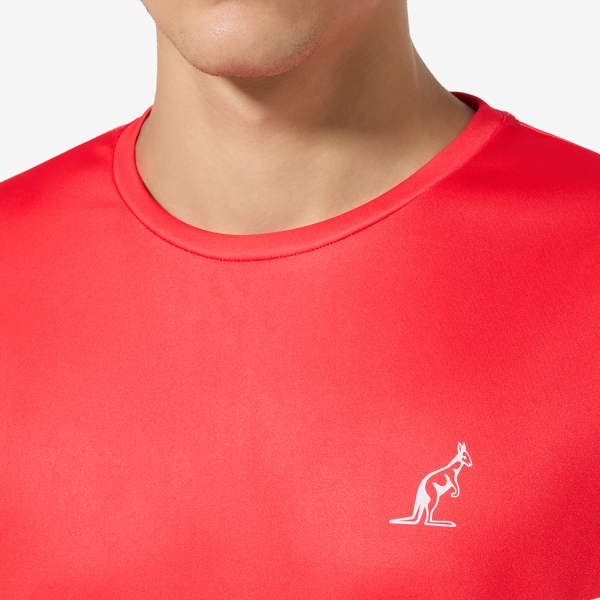 Australian Crew Ace Maglietta - Rosso Vivo