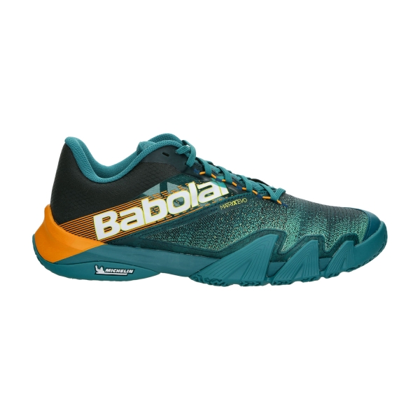 Padel Shoes Babolat Jet Premura 2  Deep Lake/Apricot 30F247524122