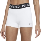 Nike Pro 3in Shorts - White/Black