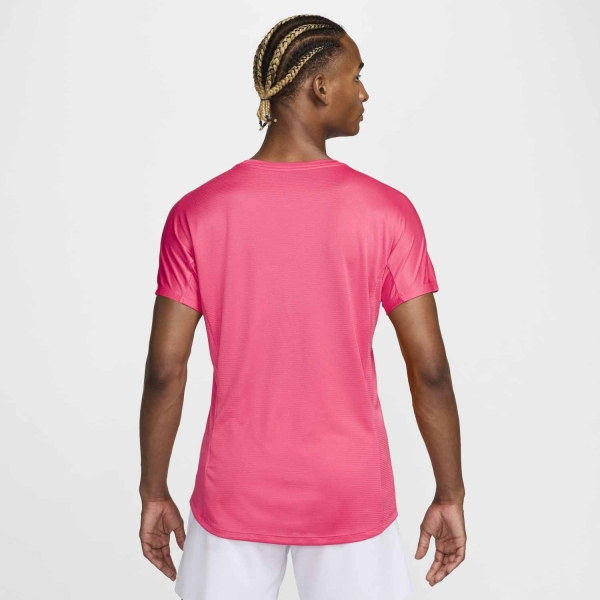 Nike Rafa Challenger Maglietta - Aster Pink/White