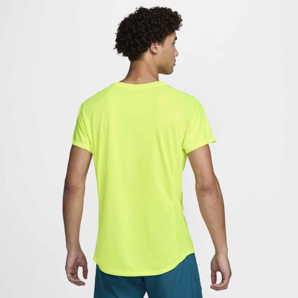 Nike Rafa Challenger Maglietta - Volt/Geode Teal