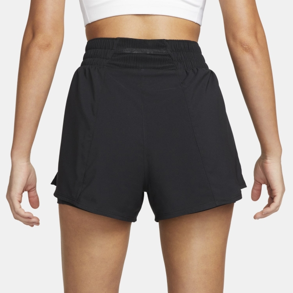 Nike Classic One 2 in 1 3in Shorts - Black/Reflective Silver