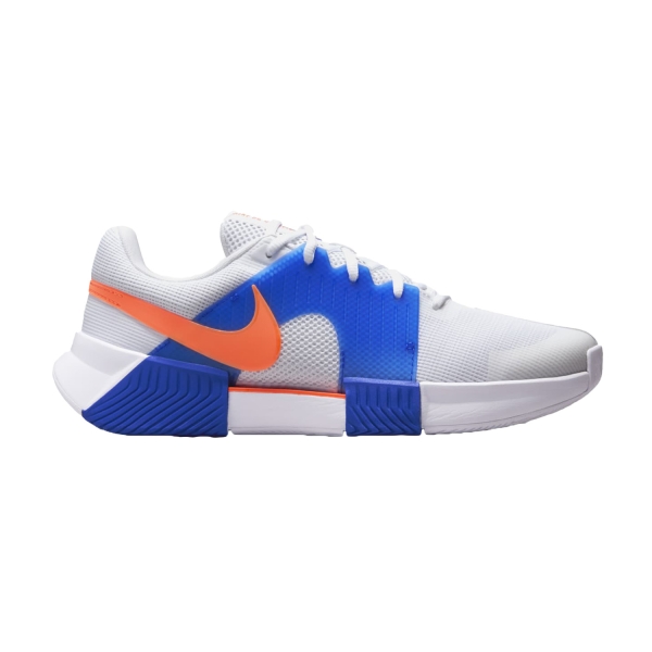 Calzado Tenis Hombre Nike Zoom GP Challenge 1 HC  White/Hyper Crimson/Hyper Royal FB3147106
