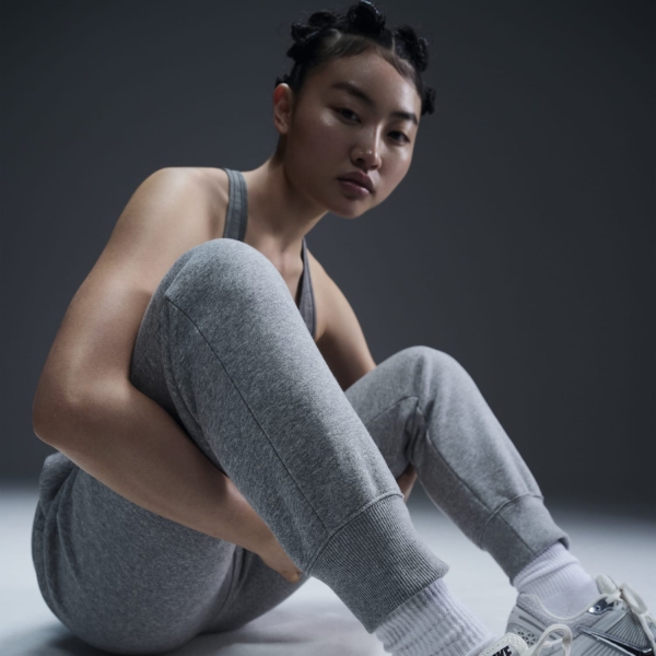 Nike Phoenix Pantalones - Dark Grey Heather/Sail