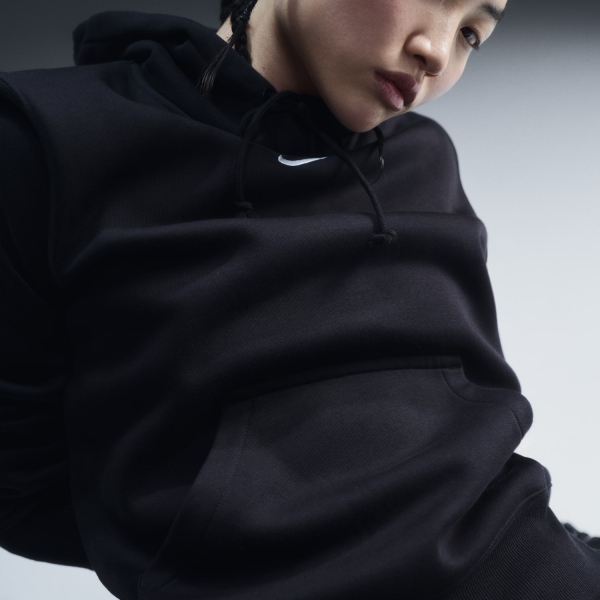 Nike Phoenix Felpa - Black/Sail
