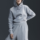 Nike Phoenix Felpa - Dark Grey Heather/Sail