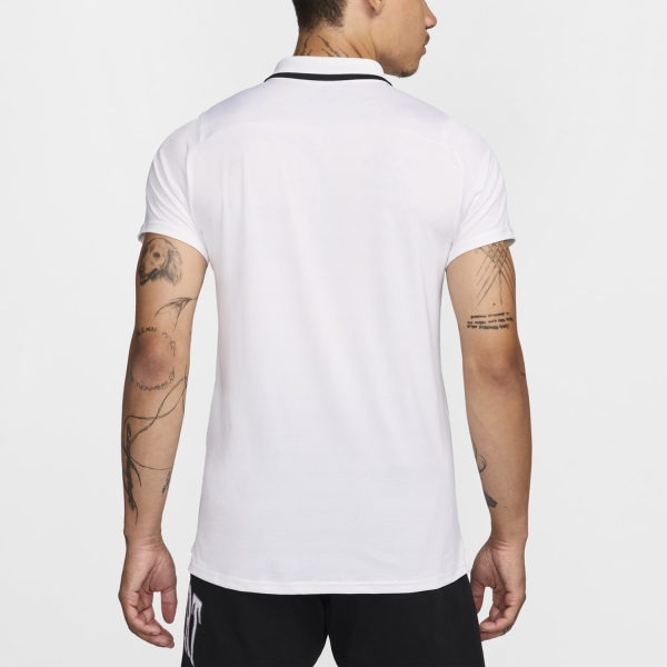 Nike Court Dri-FIT Advantage Polo - White/Black