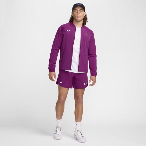 Nike Dri-FIT Rafa Jacket - Sangria/White