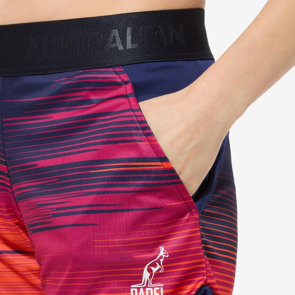 Australian Gradient Lines 2 in 1 4in Pantaloncini - Blu Cosmo
