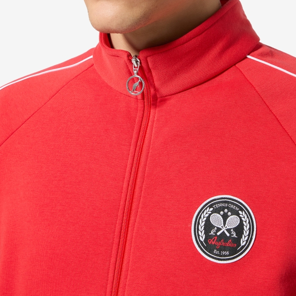 Australian Crew Pro Felpa - Rosso Vivo