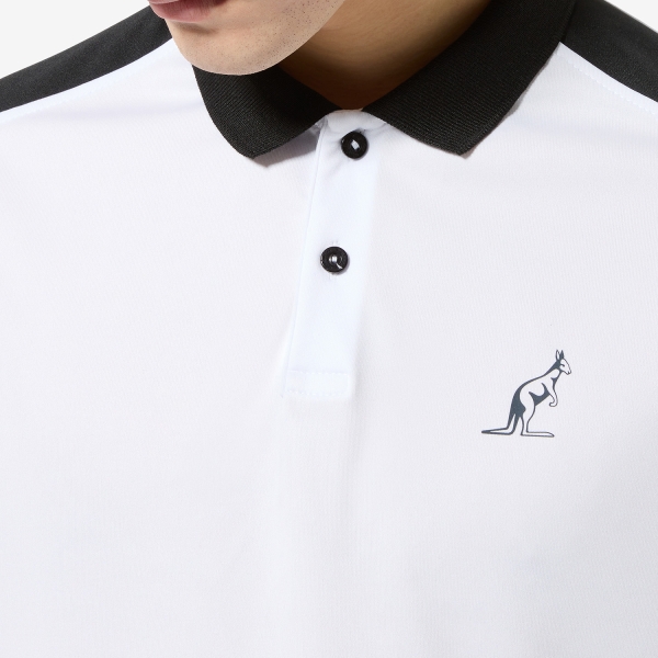 Australian Ace Energy Polo - Bianco/Nero