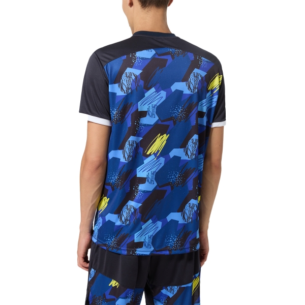 Australian Scribble Polo - Blu Navy
