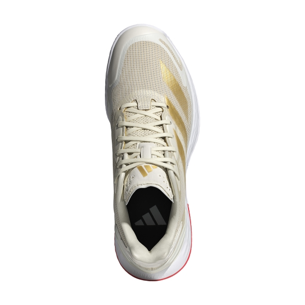 adidas Defiant Speed 2 - OFF White/Gold Met/Bright Red