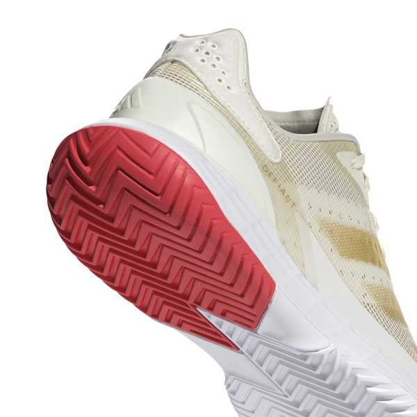 adidas Defiant Speed 2 - OFF White/Gold Met/Bright Red