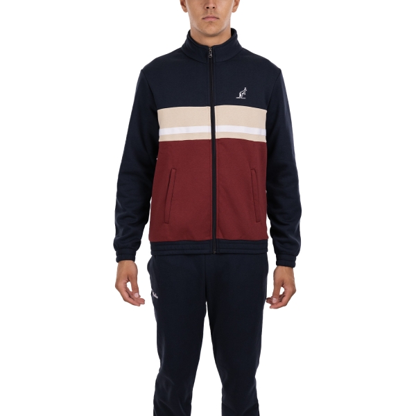 Tute Tennis Uomo Australian Icon Logo Tuta  Bordeaux SWUTU0077031