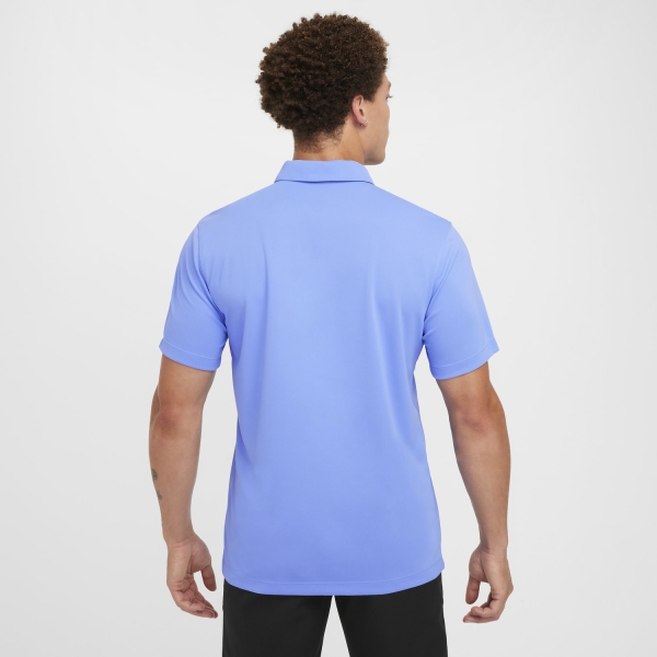 Nike Dri-FIT Solid Logo Polo - Royal Pulse/White
