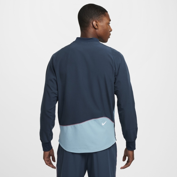 Nike Court Advantage Jacket - Armory Navy/Denim Turquoise/White