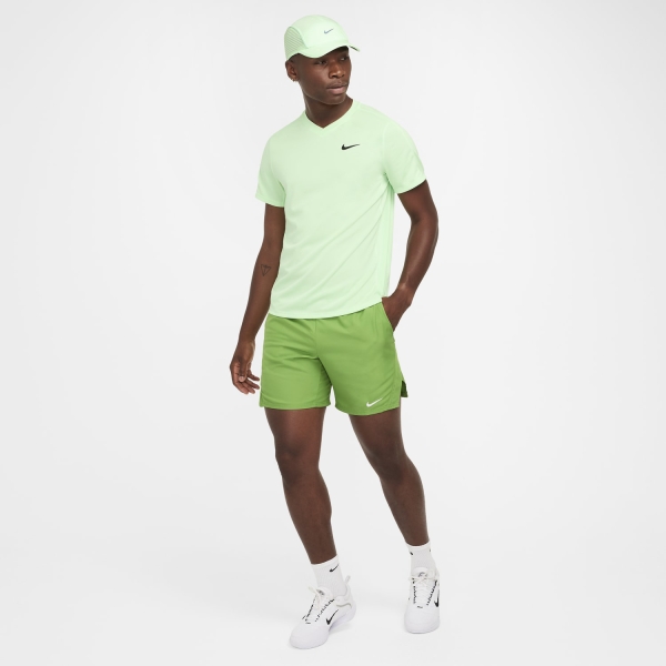 Nike Court Dri-FIT Victory 7in Shorts - Chlorophyll/White