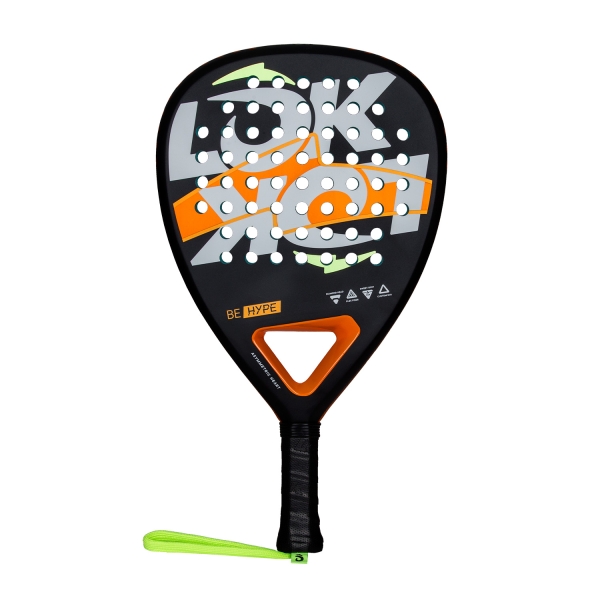 LOK BE Hype Padel - Black/Orange