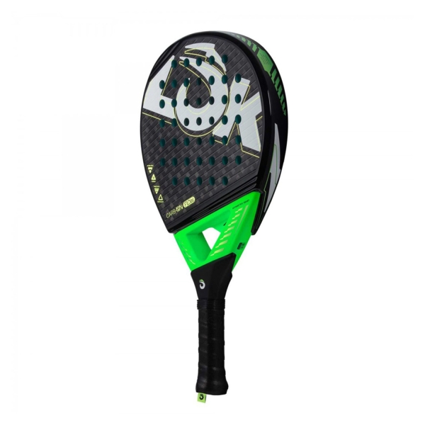 LOK Carb-On Flow Padel - Black/Green