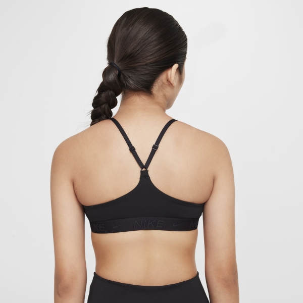 Nike Dri-FIT Indy Reggiseno Sportivo Bambina - Black