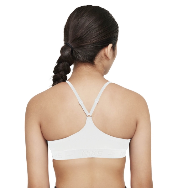 Nike Dri-FIT Indy Reggiseno Sportivo Bambina - White