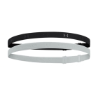 Under Armour Logo x 2 Mini Fasce - Black/Mod Gray