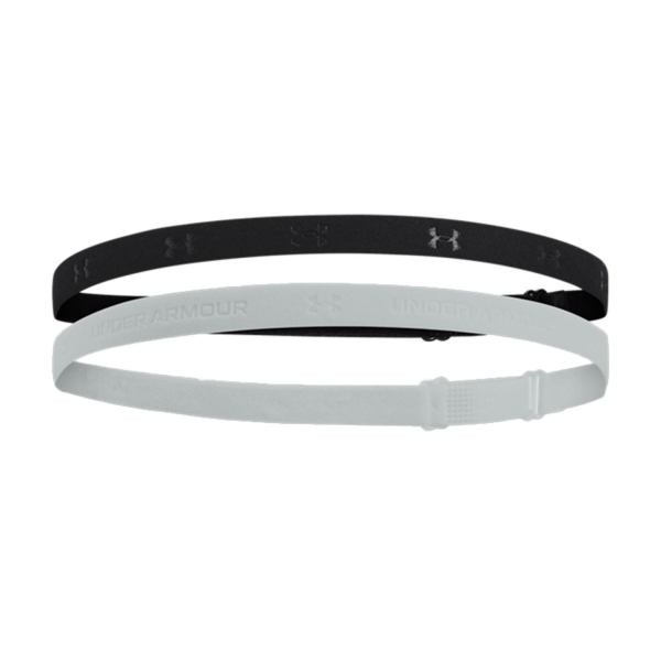 Fasce Tennis Under Armour Logo x 2 Mini Fasce  Black/Mod Gray 13767230001