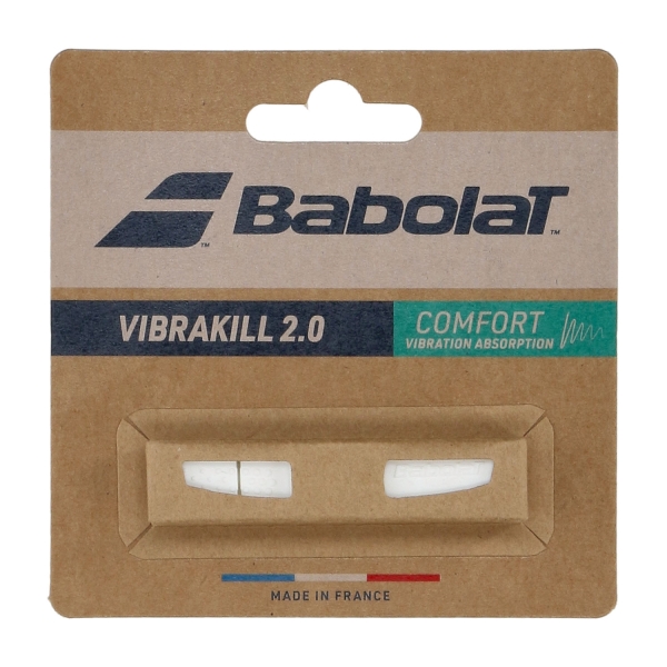 Antivibrador Babolat Vibrakill 2.0 Antivibraciones  White 700121101
