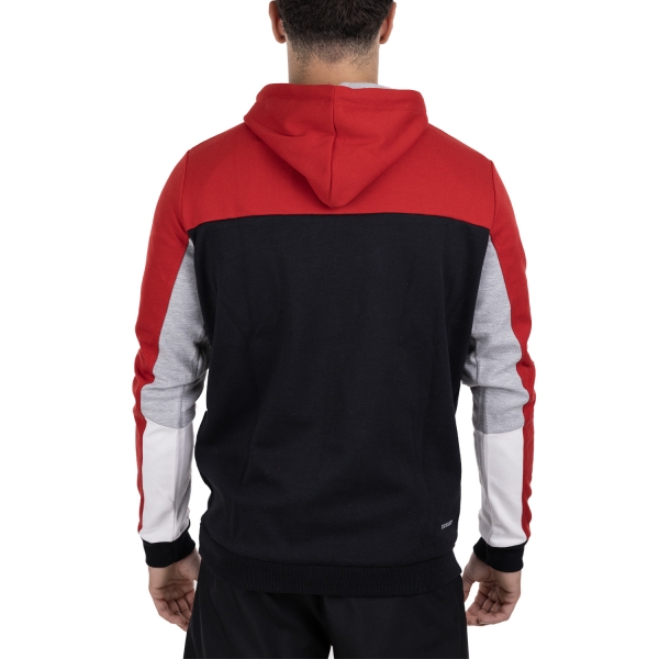 Dunlop Essentials Felpa - Dark Red/Black