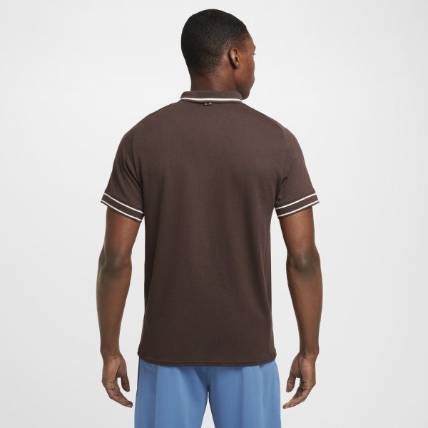 Nike Court Heritage Pro Polo - Baroque Brown