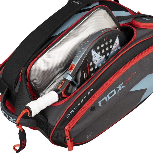 NOX ML10 Competition XL Compact Bag - Negro/Rojo