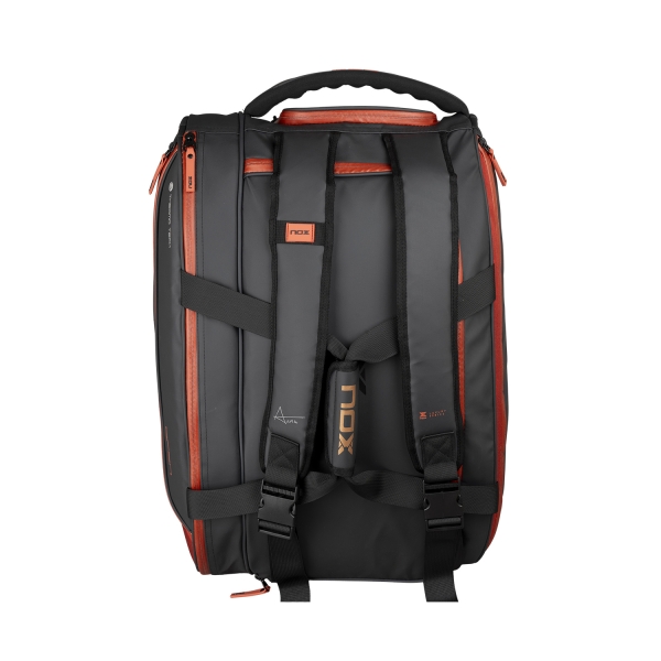 NOX Luxury Open Bag - Black/Red