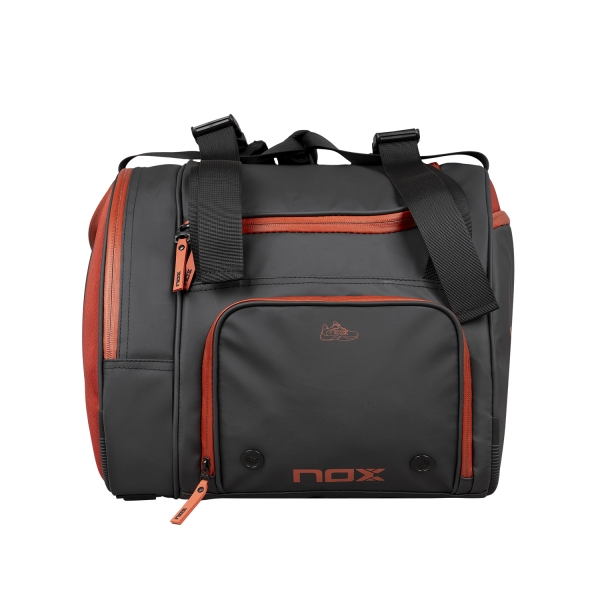 NOX Luxury Open Bag - Black/Red