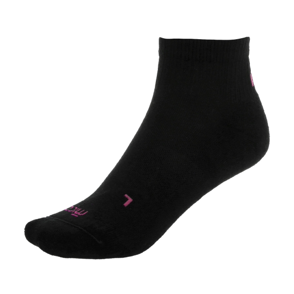 Calcetines de Tenis Mico Extra Dry Logo Calcetines  Nero/Fucsia CA 1267 573