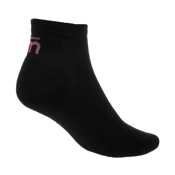 Mico Extra Dry Logo Calcetines - Nero/Fucsia