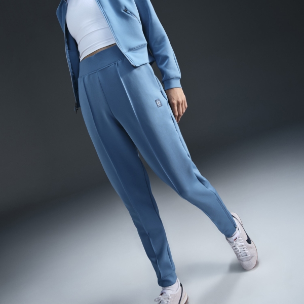 Nike Heritage Knit Pants - Aegean Storm