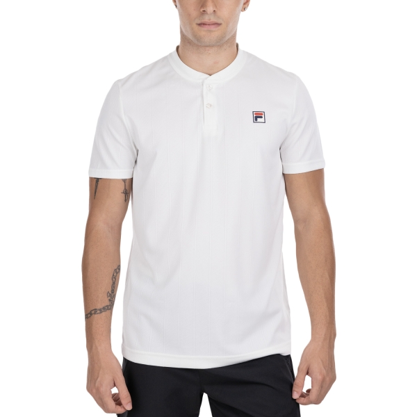 Polo Tennis Uomo Fila Fila Addison Polo  White Alyssum  White Alyssum TFM2423022002