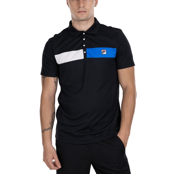 Fila Jayden Polo de Tenis Hombre Black Comb