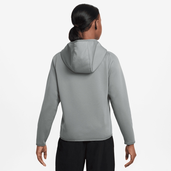 Nike Therma-FIT Sudadera Niños - Smoke Grey/White