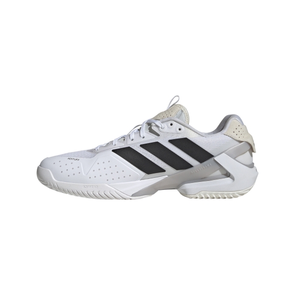 adidas adizero Ubersonic 5 - Cloud White/Core Black/Silver Metalic