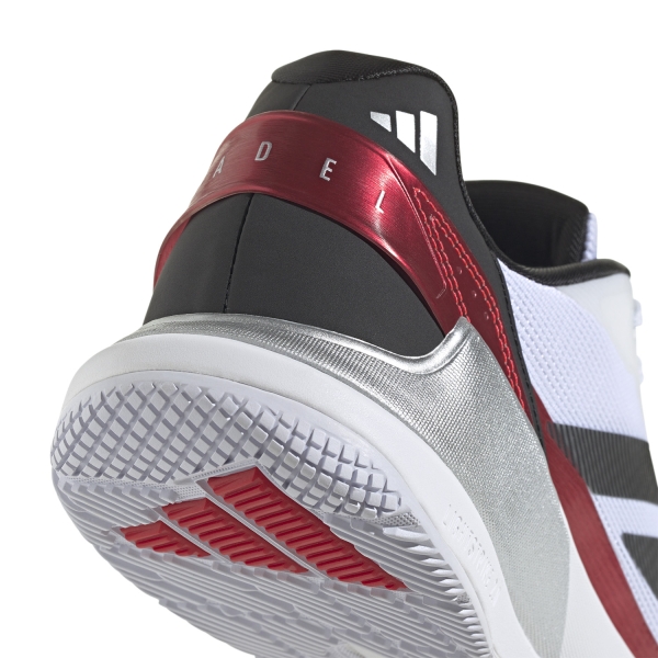 adidas Crazyquick LS Padel - Cloud White/Core Black/Lucid Red