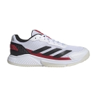adidas Courtquick Padel - White/Core Black/Lucid Red