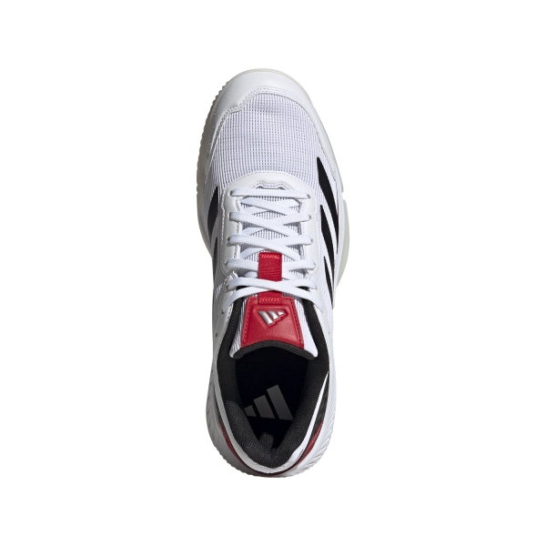 adidas Courtquick Padel - White/Core Black/Lucid Red