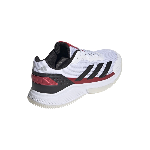 adidas Courtquick Padel - White/Core Black/Lucid Red