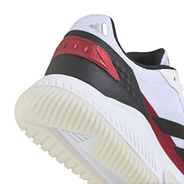 adidas Courtquick Padel - White/Core Black/Lucid Red