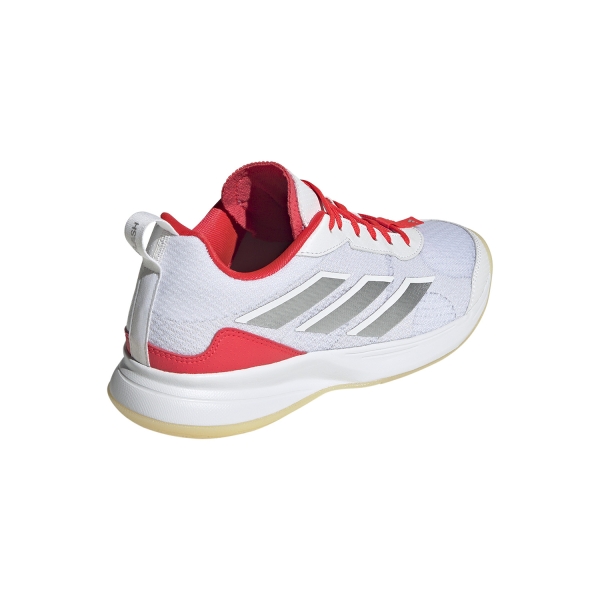adidas AvaFlash - Cloud White/Silver Metal/Lucid Red