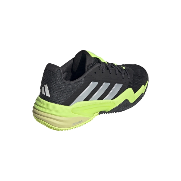 adidas Barricade 13 Clay - Core Black/Zero Metallic/Lucid Lemon