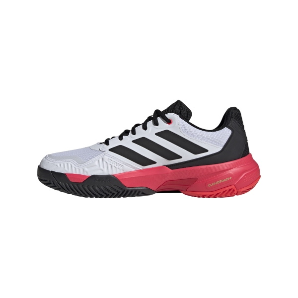 adidas CourtJam Control 3 - FTWR White/Core Black/Lucid Red