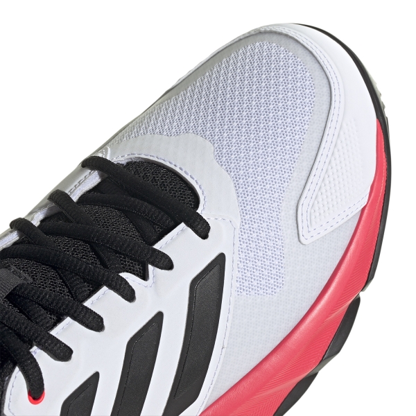 adidas CourtJam Control 3 - FTWR White/Core Black/Lucid Red